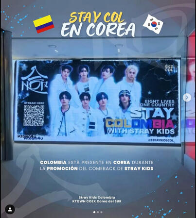 PANTALLA DE STAYCOL EN COREA DEL SUR